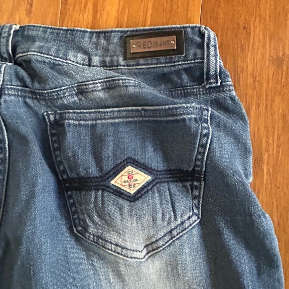 Red Jeans NYC Blue Jeans Denim Pants Size 7/8 - Picture 5 of 6